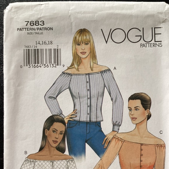 Vogue 7683 uncut sewing pattern - Picture 3 of 3